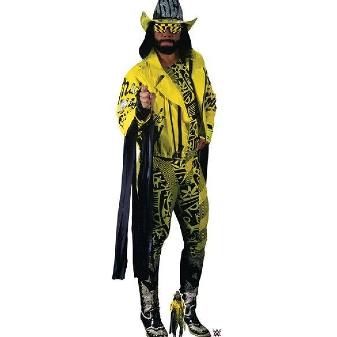 Macho Man Randy Savage Wwe Cardboard Cutout - 195Cm X 63Cm<Party Delights Clearance