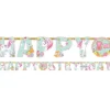 Magical Unicorn Add An Age Paper Letter Banner - 3.2M<Party Delights Clearance