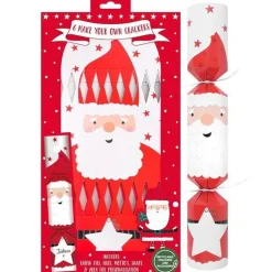 Party Delights Christmas Crackers<Make Your Own Santa Crackers - 30Cm (6Pk)