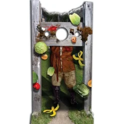 Medieval Stocks Stand-In Photo Prop - 186Cm X 90Cm<Party Delights