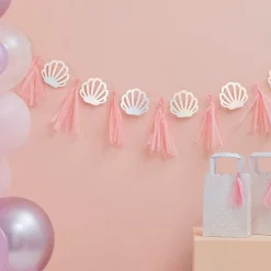 Mermaid Magic Shell Tassel Garland - 2M<Party Delights Sale