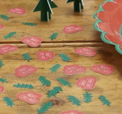 Party Delights Tableware<Merry Christmas With Trees Paper Confetti (14G)