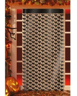 Party Delights Window & Door Decorations<Metallic Bat Door Curtain