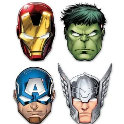 Mighty Avengers Masks (6Pk)<Party Delights Outlet