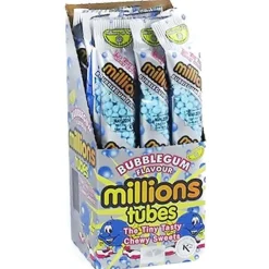 Millions Tubes - Bubblegum Flavour X12<Party Delights New