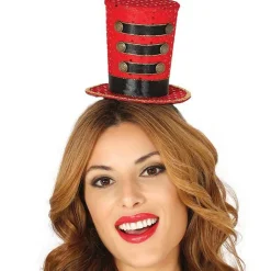 Mini Ringmaster Top Hat On Headband<Party Delights Sale