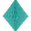 Mint Green Honeycomb Diamond Decoration - 30Cm<Party Delights