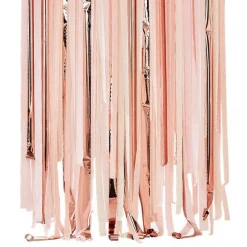 Mix It Up Pink & Rose Gold Streamer Backdrop Kit<Party Delights Clearance