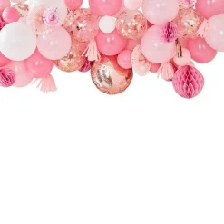 Mix It Up Pink Balloon Garland Kit - 20 Decorations And 70 Balloons<Party Delights Best