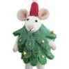 Party Delights Hanging Decorations<Mouse Christmas Tree Decoration