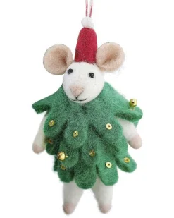 Party Delights Hanging Decorations<Mouse Christmas Tree Decoration