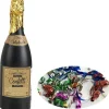 Party Delights Christmas Party Accessories<Multi Coloured Paper Confetti Champagne Bottle Cannon - 33Cm