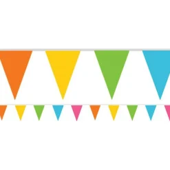 Multicoloured Paper Bunting - 4.5M<Party Delights Outlet