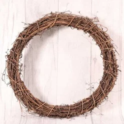 Party Delights Wreaths & Garlands<Natural Round Vine Wreath - 30Cm