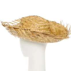 Natural Straw Beachcomber Hat<Party Delights Online