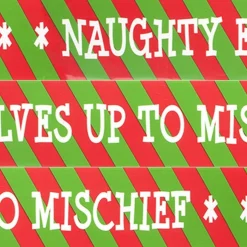 Party Delights Naughty Elf Accessories<Naughty Elf Caution Tape - 2.7M (3Pk)