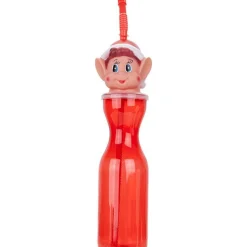 Party Delights Tableware<Naughty Elf Plastic Drinking Bottle - 450Ml
