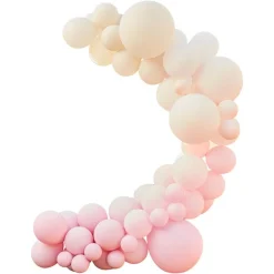 Nude And Pink Balloon Arch Kit - 75 Balloons<Party Delights Best