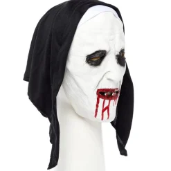 Nun Half Mask & Headpiece<Party Delights Sale