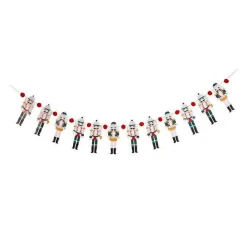 Nutcracker Pom Pom Garland - 2M<Party Delights Clearance