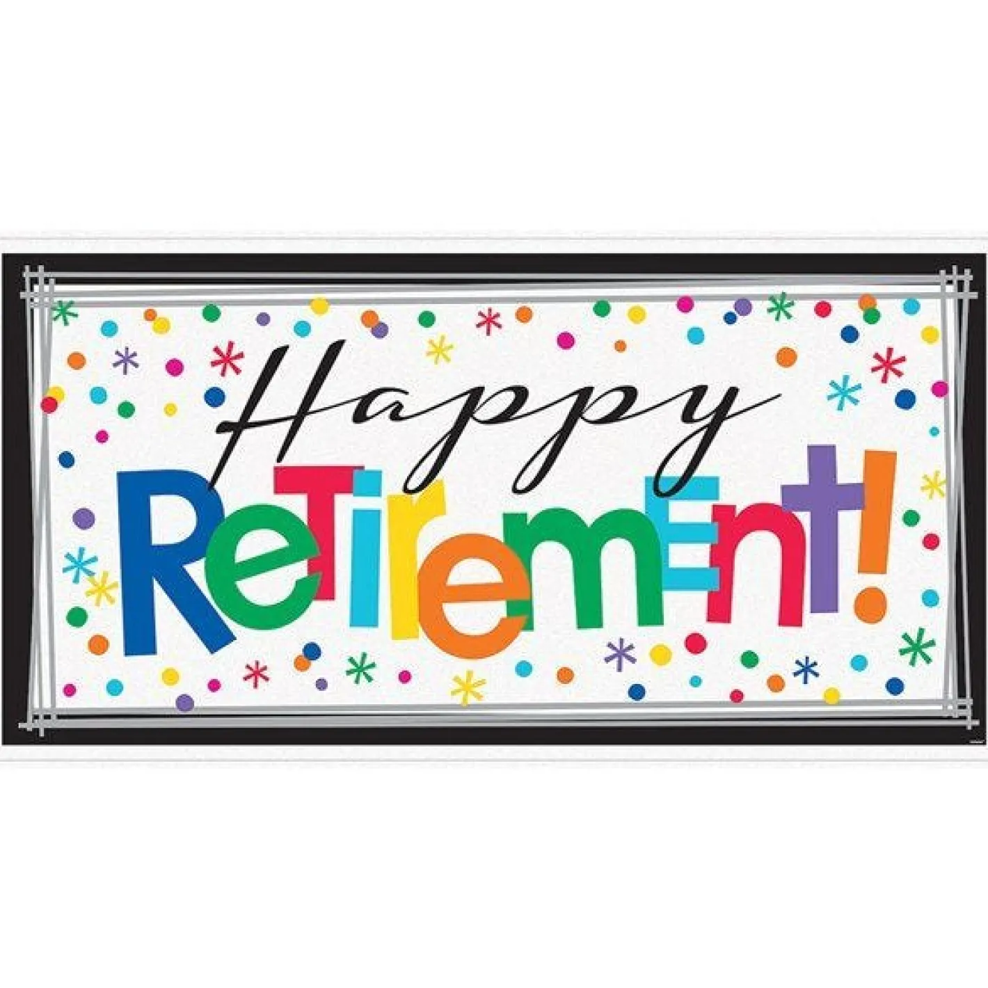 Officially Retired Giant Banner<Party Delights New