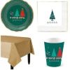 Party Delights Tableware<Oh Christmas Tree - Value Party Pack For 8