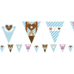 Oktoberfest Plastic Bunting - 4M<Party Delights Hot