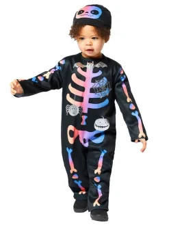 Kids' Party Delights Kids'<Ombre Skeleton Cutie - Baby And Toddler Costume