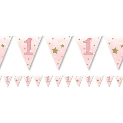 One Little Star Girl Paper Bunting<Party Delights Best