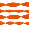 Orange Crepe Paper Streamer - 24M<Party Delights Clearance
