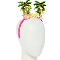 Palm Tree & Flower Headband<Party Delights Online
