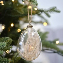 Party Delights Hanging Decorations<Pampas Bauble Tree Decorations - 14Cm (2Pk)