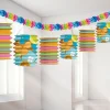 Paper Lantern Garland - 3.7M Hawaiian Decoration<Party Delights New