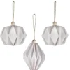 Party Delights Hanging Decorations<Paper Shaped Tree Decorations With Bead (3Pk)