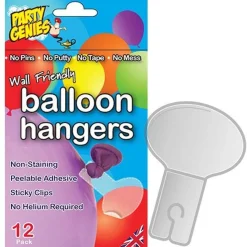 Party Genies Balloon Hangers (12Pk)<Party Delights Clearance
