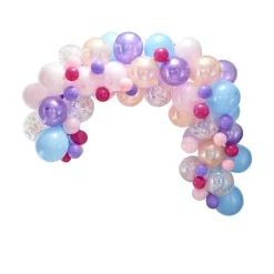 Pastel Balloon Arch - 80 Balloons<Party Delights Online