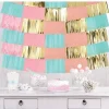 Pastel Foil Decorative Hanging Backdrop (9Pk)<Party Delights Hot
