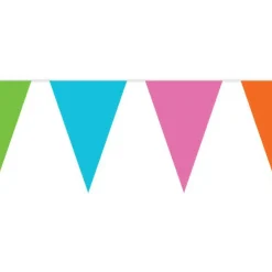 Pastel Plastic Bunting - 10M<Party Delights Online