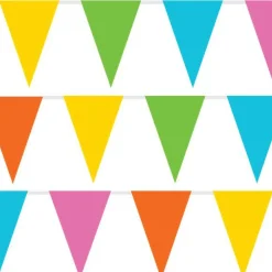 Pastel Plastic Bunting - 10M<Party Delights Online