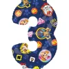 Paw Patrol Number 3 Foil Balloon - 26"<Party Delights New