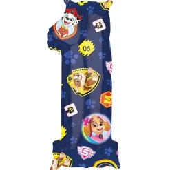 Paw Patrol Number 1 Foil Balloon - 26"<Party Delights Clearance