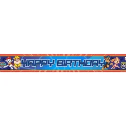 Paw Patrol Paper Banners - 1M (3Pk)<Party Delights Sale