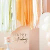 Peach & Gold Streamer Ceiling Kit<Party Delights Sale