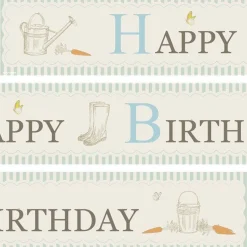 Peter Rabbit Paper Banners - 1M (3Pk)<Party Delights Outlet