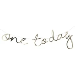 Pick & Mix Pastel Gold 'One Today' Banner - 1.5M<Party Delights Discount