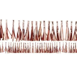 Pick & Mix Rose Gold Tassel Garland - 2M<Party Delights Clearance