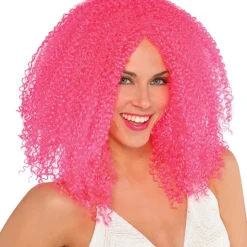 Women's Party Delights Women's<Pink Crimped Wig