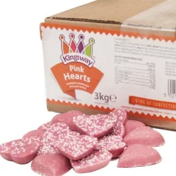 Pink Hearts - 3Kg<Party Delights Best