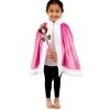 Pink Light Up Cape & Wand - Child<Party Delights Clearance
