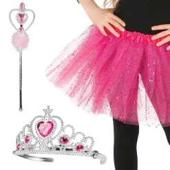 Pink Princess Accessory Kit - Child<Party Delights Online